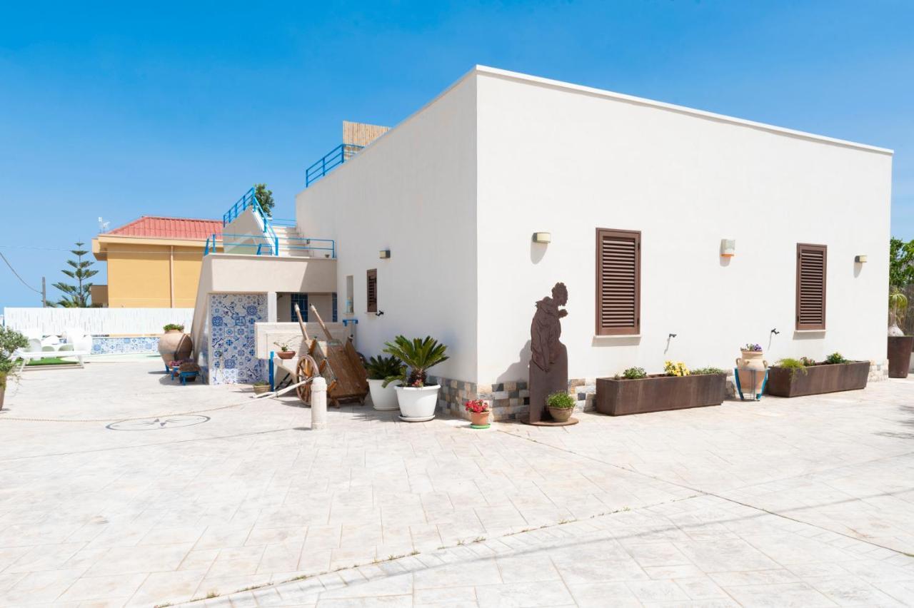 Villa Con Piscina Alcamo Marina Eksteriør bilde